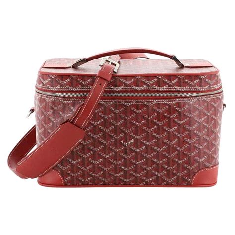 goyard cosmetic train case